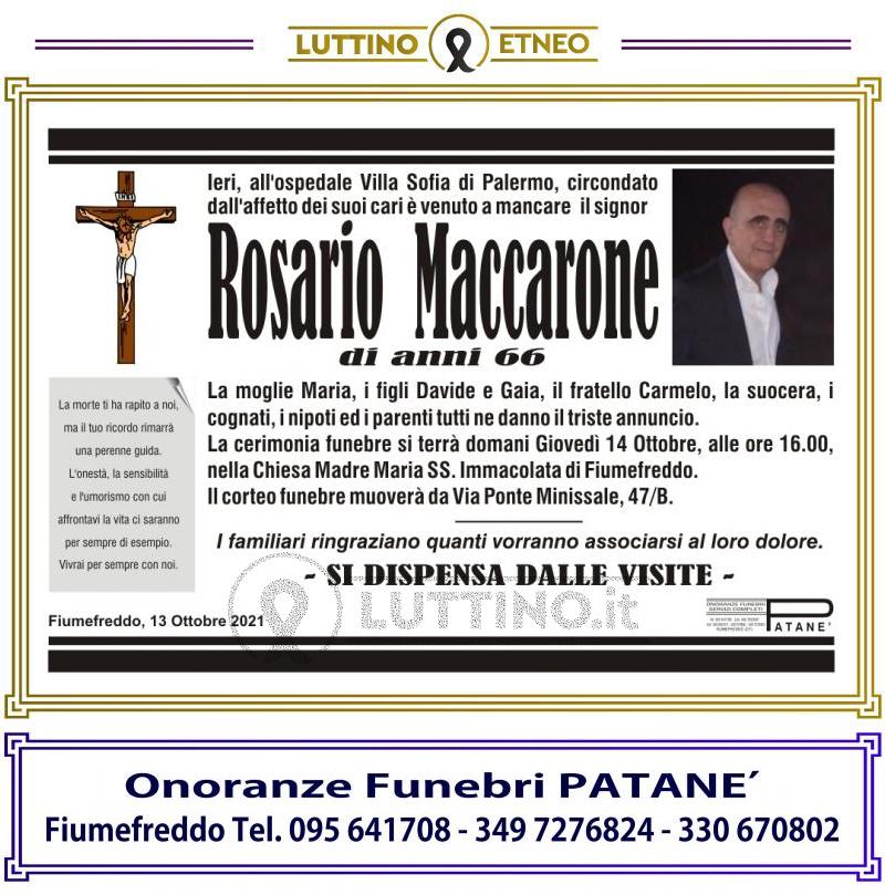 Rosario  Maccarrone 